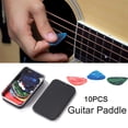 thumbnail image 2 of Sywqhk 10 Uds guitarra celuloide púa ukelele metralla instrumento púa (0,96mm) Sywqhk Alta Calidad, 2 of 9