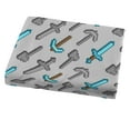 thumbnail image 3 of Jay Franco Minecraft Isometric Characters Full Sheet Set - Super Soft and Cozy Kids Bedding Features - Fade Resistant Polyester Microfiber Sheets (Official Minecraft Product), 3 of 5