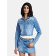 thumbnail image 6 of Madden NYC Women's Western Jean Jacket, Sizes XXS-XXL, 6 of 6