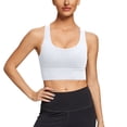 thumbnail image 1 of Suportes Deportivos de Tamaño Más Grande para Mujeres Soporte Alto Correas de Hombro Anchas Correr Yoga Fitness Correa Delgada Suportes Deportivos para Mujeres, 1 of 9