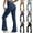 Bleu Clair 1, variante sur Fartey Leggings Évasés pour Femmes, Effet Rehausseur, Taille Haute, Pantalon de Yoga à Pattes d'Éléphant, Contrôle du Ventre, Bootcut, Leggings d'Entraînement, Café S