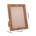 thumbnail image 7 of yotijay Wood Puzzle Frame 7.09inchxx9.06inch for Art Lovers Living Room Housewarming dark, 7 of 7