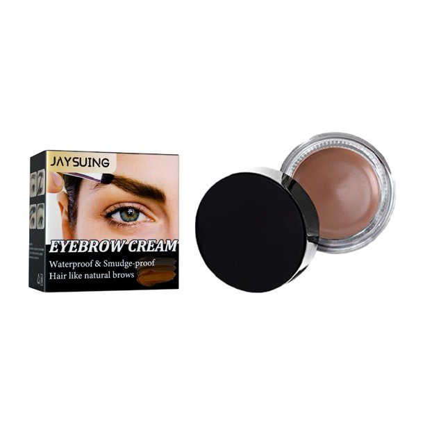 Crema para cejas A prueba de agua Mejoradores de cejas Cosméticos a prueba de manchas (marrón claro)