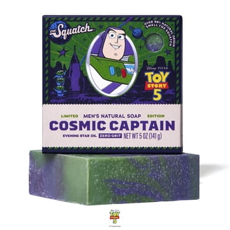 Dr. Squatch x Minecraft Diamond Scrub Bar Soap for Men Limited