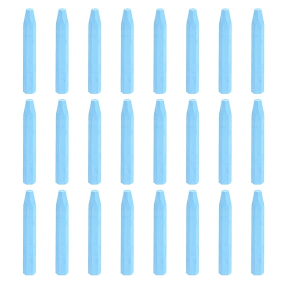 Uxcell 25 Pack Oil Pastels Set,  Soft Oil Colored Drawing Pastels Chalk Vibrant Color for Artists Art Supplies for Beginners Teachers, Pale Blue