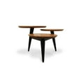 thumbnail image 2 of Moti Edna 35" Multi Level Mid-Century Solid Wood Coffee Table in Natural, 2 of 4
