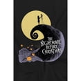 thumbnail image 4 of The Nightmare Before Christmas Mens Moon Silhouette T-Shirt, 4 of 4