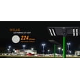 thumbnail image 3 of LED Solar Street Light Dual-Head – Super Power Solar Powered Outdoor Area & Parking Lot Light, Dusk-to-Dawn Integrated LED Lighting for Roadway & Commercial Use, 3 of 6