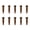 Brown, variant on Ywmsfl 500Pcs 1.5ml Conical Tube with Leakproof Caps Colorful Graduated Centrifuge Tube Laboratory Sample Container