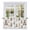 White, variant on Brown Love Heart Bunny Tier Curtains, Polka Dot Rabbits Farmhouse Light Filtering Kitchen Curtains, 2Pcs Rod Pocket Half Window Treatments Panels for Sink Cafe Cabinet Camper 27.5x36 Inches