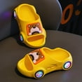 thumbnail image 2 of Godom Boys Slippers Non-Slip Super Soft Quick Drying Shower Slides Beach Water Shoes, 2 of 5