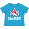 thumbnail image 3 of Inktastic Red Friday Remembering Everyone Deployed with Red American Flag Boys or Girls Toddler T-Shirt, 3 of 5