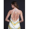 thumbnail image 3 of Bimba Tie-Dye Printed Women Backless Halter Neck Summer Holiday BeachÂ&nbsp;Dress-XX-Large, 3 of 6