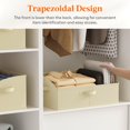 thumbnail image 3 of Organizador de armario trapezoidal Lifewit, paquete de 6 cestas, 3 of 8