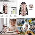 thumbnail image 7 of KUIFORTI Cherry Capybara Bookbag and Lunch Box, 4 Piece Kids Backpack Set for Boys Girls Elementary School, Cool School Bag with Pencil Pouch Water Bottle Sleeve Back to School Essentials Gifts, 7 of 7