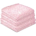 thumbnail image 4 of Coolnut Soft Absorbent Reusable Kitchen Towels, Set of 6|28x18 in, Pink Glitter Texture Pattern Dining Kitchen Living Room Tea Towels Dish Towels Decorative Towels Washcloth Gift, 4 of 7