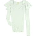 thumbnail image 2 of Blusa Free People con volantes para mujer blanca mediana, 2 of 2