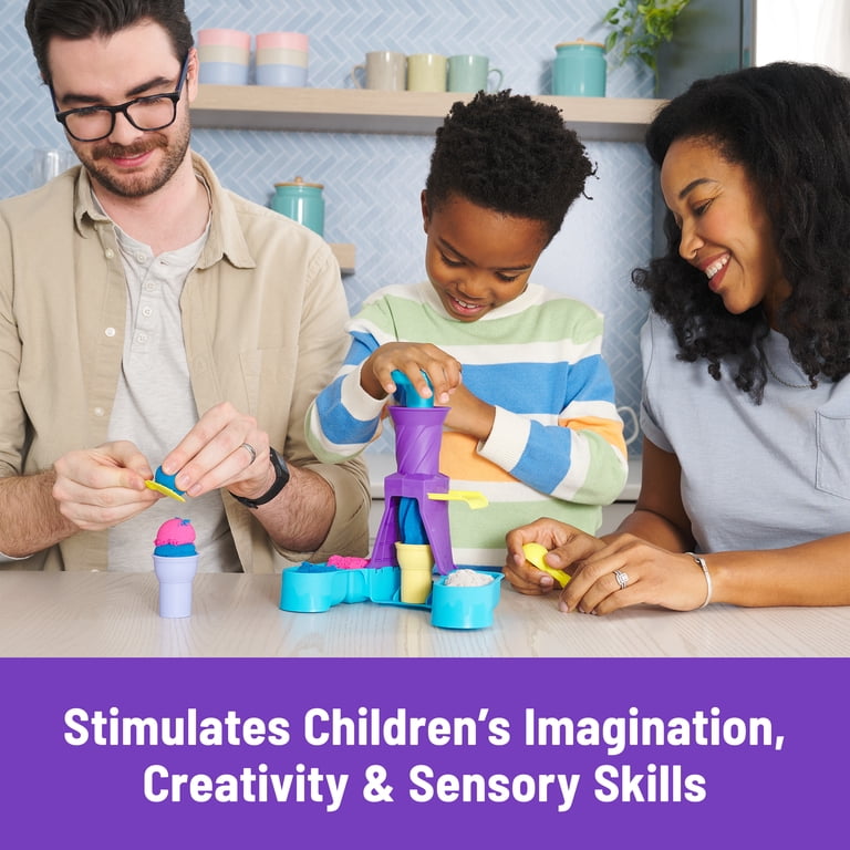Kinetic Sand Soft Serve Station Playset photo 3