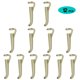 thumbnail image 1 of 12 piezas Pop UP Hook Sleeves D-rig Aligner Carp Fishing Hair Rig Terminal Aparejos Accesorios Abanopi Aparejo de pescar, 1 of 7