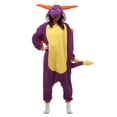 thumbnail image 1 of Pyjamas Animaux Costumes Cosplay Pyjamas Adulte Unisexe Tenue Animal Costumes Animaux Combinaison Dragon Violet-TG, 1 of 4