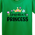 thumbnail image 4 of Inktastic Grandma's Princess Crown and Flowers Youth T-Shirt, 4 of 5