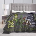 thumbnail image 4 of Rat Movie Fink Blanket Graphic Super Soft Flannel Fleece Blanket for Bed Sofa Outdoor Microfiber Throw Blanket 60"X50", 4 of 6