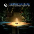 thumbnail image 4 of Auge Light, Gray Portable Rechargeable Magnetic Night Light, LED Light, Touch Control 3-Level Dimming Breathing Lighting Effect, Bedside Lamp Ideal for Bedroom, Living Room, Home Coffee Table Décor, 4 of 13