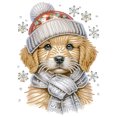 thumbnail image 1 of (K483) Resina Con Forma Especial Navidad para Cachorros Serie Navideña 30x30cm, 1 of 9