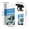 thumbnail image 3 of Kieccall 120ml Deicing Spray for Car Windows Safe Formula Melts Ice Snow Instantly Protects Glass from Frost Easy Application Winter Ready, 3 of 8