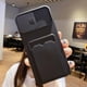 thumbnail image 1 of Funda blanda para teléfono con tarjetero para iPhone 14 13 12 11 Pro Max X XR XS Max 6 6S 7 8 Plus, funda protectora deslizante para cámara Tan Jianjun unisex, 1 of 2