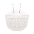 thumbnail image 1 of Flower Pot Vase Self Watering Hanging Flower Pot With Water Container For Home Decoration 6 Colors 21*13.5*12cm, 1 of 7