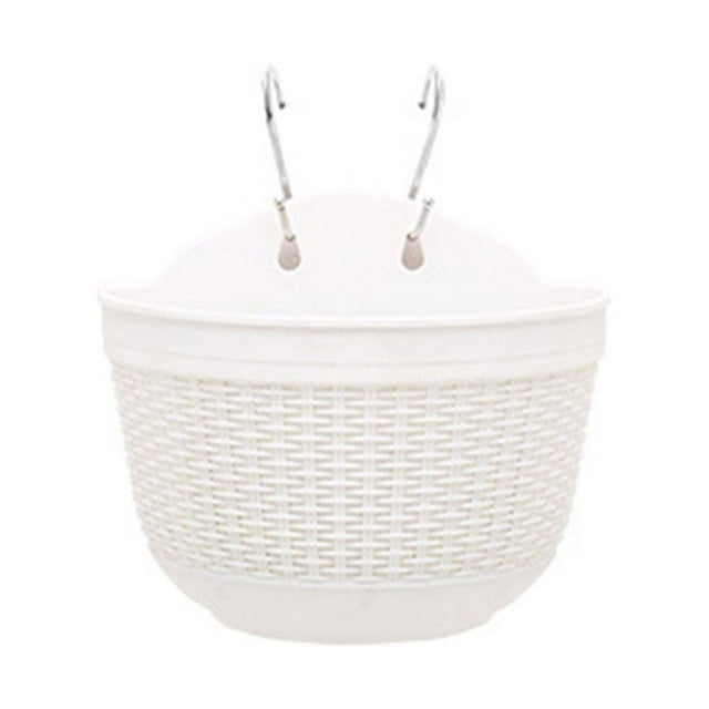 Flower Pot Vase Self Watering Hanging Flower Pot With Water Container For Home Decoration 6 Colors 21*13.5*12cm
