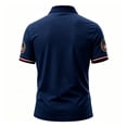 thumbnail image 3 of Zimjoy Men's USA Soccer Jersey Polo Shirts 2026 Country Team Short Sleeve Henley Fan International Football Polo Shirt Retro Streetwear Top Navy 2XL, 3 of 6
