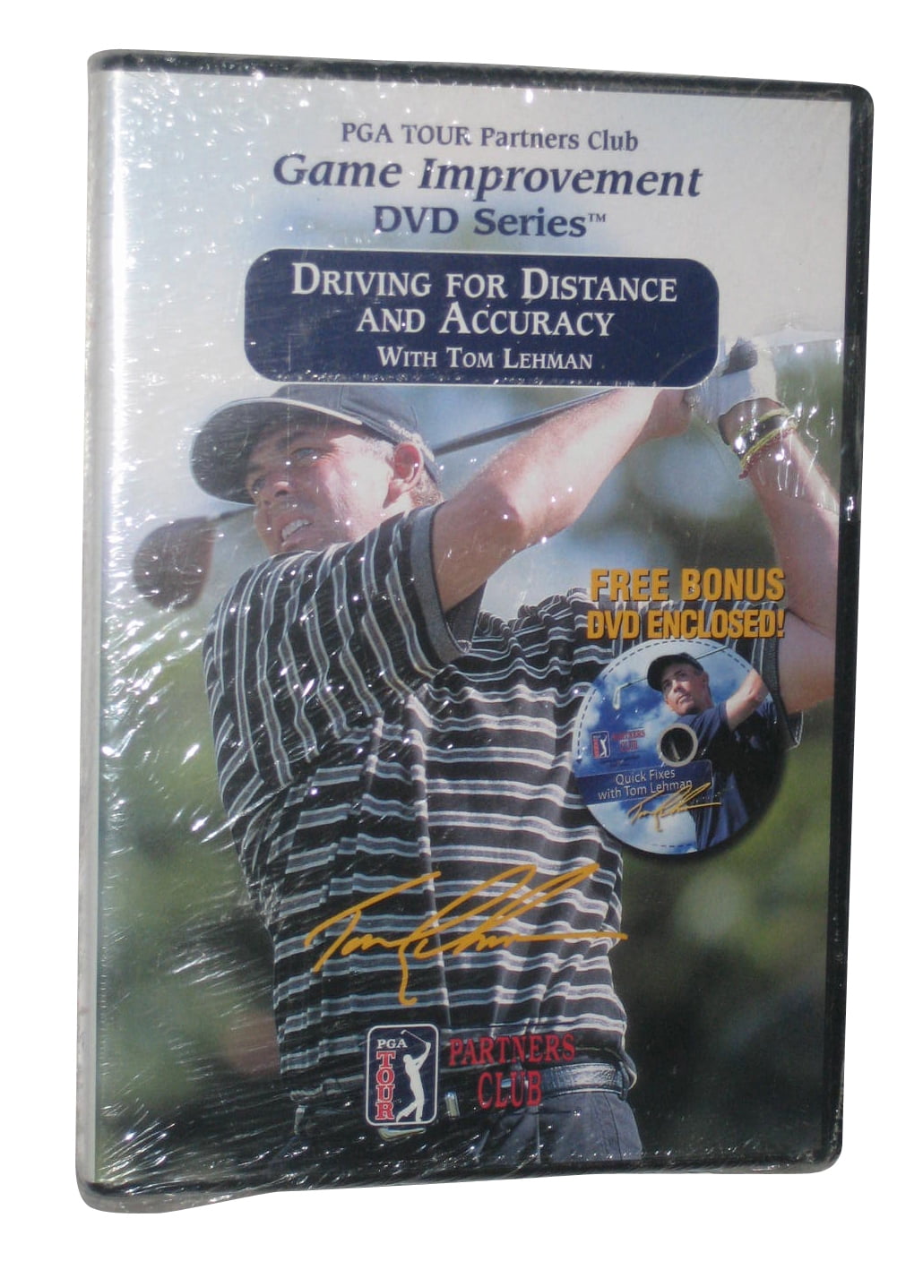 Golf PGA Tour Driving For Distance & Accuracy Tom Lehman DVD