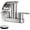 Brushed Nickel, variant on 4 Inch Centerset Waterfall Bathroom Sink Faucet Deck Mount 2 Handle Basin Faucets 2 or 3 Hole with Pop Up Drain Included Lavatory Modern Mixer Tap Vanity Faucet Brushed Gold