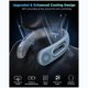 thumbnail image 2 of Neck Fan, Hands Free Bladeless Neck Fans Portable Rechargeable, 360 Cooling Neck Fan, for Travel, Outdoor, 2 of 5