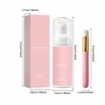 thumbnail image 3 of Mousse Texture Eyelash Shampoo, 50ml/1.69oz Gentle Lash Cleansing Foam with Cleaning Brush for Eyelash Extension Care, 3 of 8