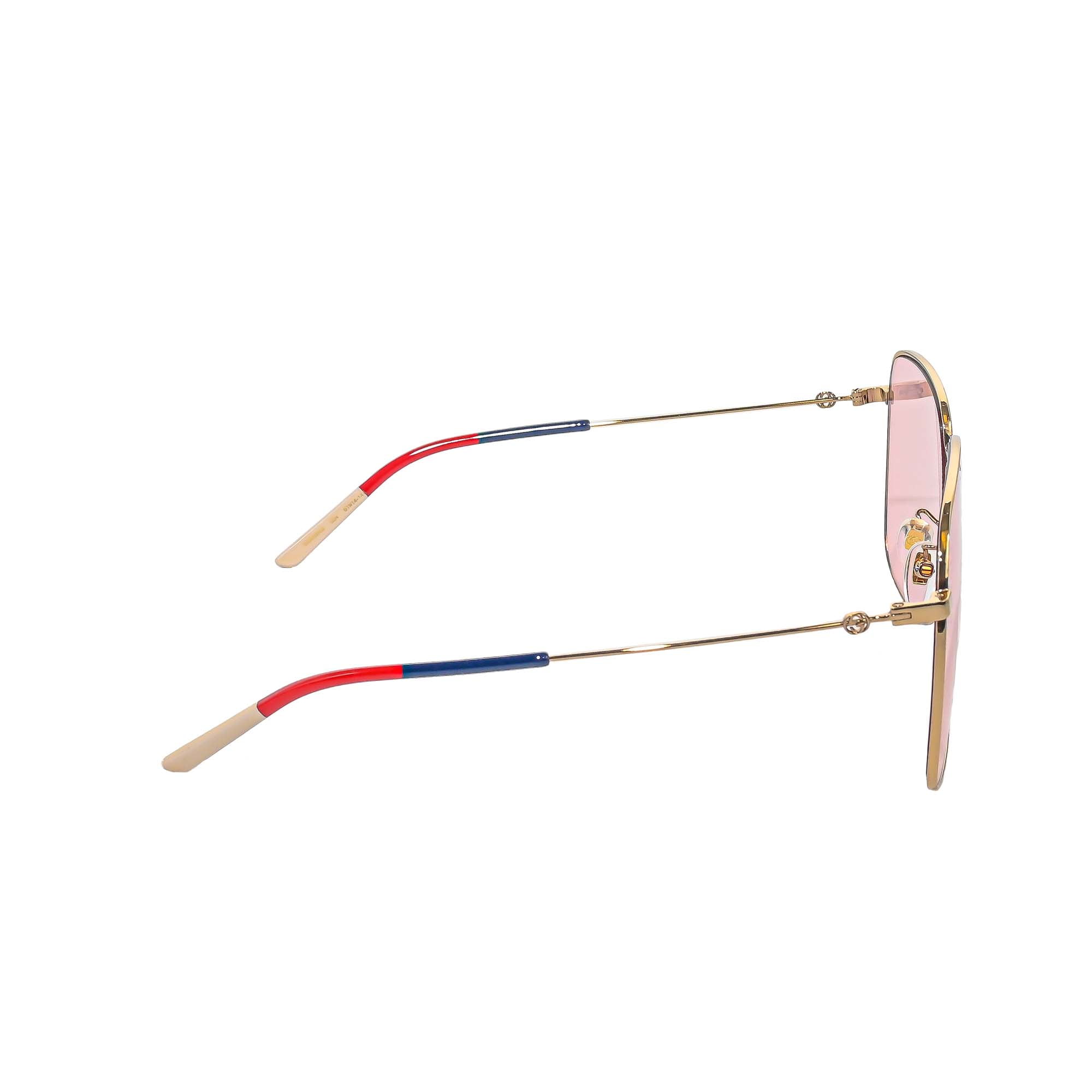 Gucci Women's Grey Shaded Oversized-Squre Sunglasses
