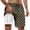Army Green, variant on Volleyball Shorts for Men Slim Fit Palm Tree Print Quick Dry Vacation Beach Shorts with Soft Mesh Lining Anti-Chafe Mens Summer Clothes,S