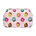thumbnail image 2 of Disketp Colorful Donuts Estuche de Lápices de Doble Capa con Tapa Abatible y Cremallera, Organizador Escolar para Adolescentes y Adultos, 2 of 7