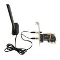 thumbnail image 1 of PCIE  Card with  Fidelity 7, 5400Mbps 2.4G 5G 6G Tri Band PCIex1  Adapter for 10, 11, Linux, OpenWrt,, 1 of 7