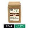 (2 pack) (2 Pack) Boulder Organic Coffee, Indian Peaks Blend Organic & Fair Trade Dark Roast Whole Bean Coffee, 12 oz Bag