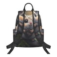 thumbnail image 2 of Naloa Cute Fat Ball Branch Print Lightweight DayBackpack Suitable for school, work, shopping, travel, etc., 2 of 5