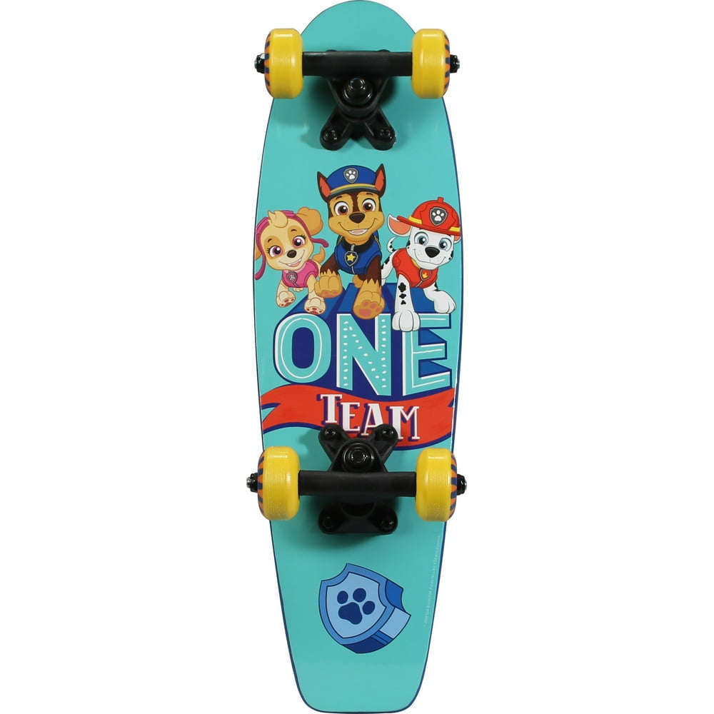 PlayWheels Paw Patrol Kids 21 In. Complete Skateboard