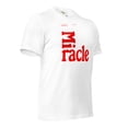 thumbnail image 3 of Miracle Unisex t-shirt (White, M), 3 of 4