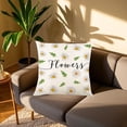 thumbnail image 4 of Funda De Almohada Con Estampado Primaveral De Lino. Almohada Decorativa Para El Sofá Del Salón., 4 of 6
