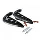 thumbnail image 1 of Protectores de manos universales con luz LED para manillar de motocicleta - Negro, 1 of 8