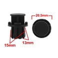 thumbnail image 2 of Unique Bargains 20pcs 15mm Hole Dia Automotive Bumper Push Plastic Rivets Fasteners Clips, 2 of 2