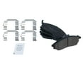 thumbnail image 5 of TRQ Performance Brake Rotor Drilled Slotted & Ceramic Pad Front Rear Kit, 5 of 8