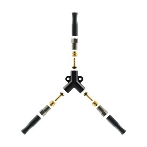 TTETTZ Bike Hydraulic Oil Brake Oil Pipe Connector Tee Tricycle Brake Parts Y shaped